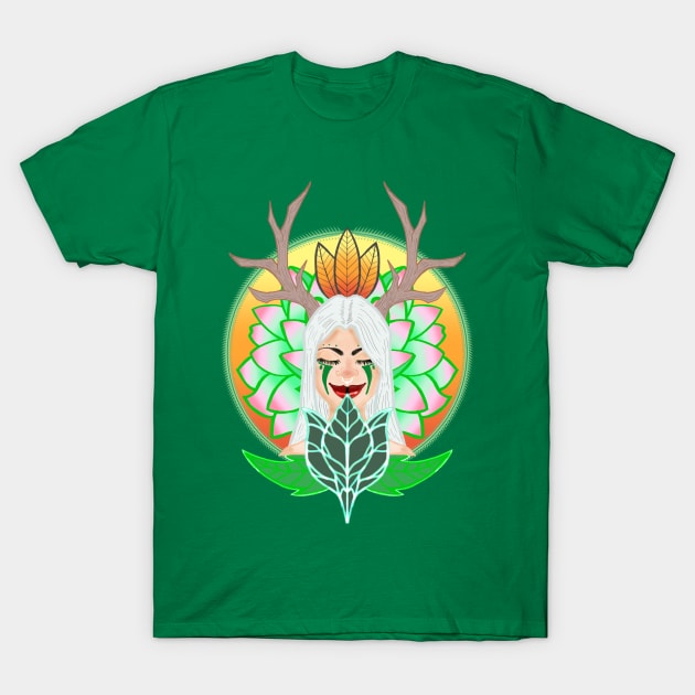 Forest nymph sunrise T-Shirt by Sunwutreasurex5